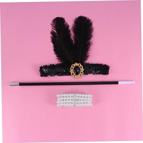 TOYANDONA 24 Pièces Clapet Costume Accessoires Gatsby Costume Accessoires Fantaisie Robe Gatsby Accessoires Gatsby Casque Pou
