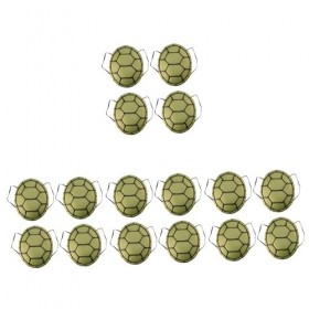 Toyvian Jouets 16 Pcs Costumes DAnniversaire Faveurs Accessoire Simulation Ninja Accessoires De Danse Coquille De Noël Jouet