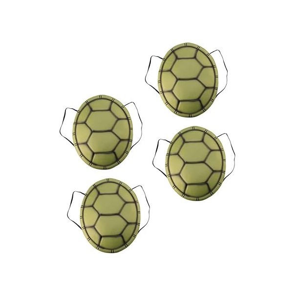 Toyvian Jouets 16 Pcs Costumes DAnniversaire Faveurs Accessoire Simulation Ninja Accessoires De Danse Coquille De Noël Jouet