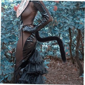 Abaodam 8 Pièces Fausse Queue Habiller Accessoires De Cosplay Accessoires De Bal Filles Accessoires Halloween Cosplay Queue F