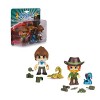 Pinypon Action Wild - 2 Figures avec 2 animaux pour garçons et filles de 4 à 8 ans Famosa 700016607 