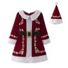 Xiaojiu Déguisement Mon Premier Noël Bebe Garcon Deguisement Pere Noel Bebe Fille Deguisement Sorciere Fille 2 Ans,Costum Enf