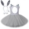 Sbyhbhyds Enfants enfant en bas âge bébé filles printemps été Floral abeille déguisements Costumes lapin de Pâques Costume ac