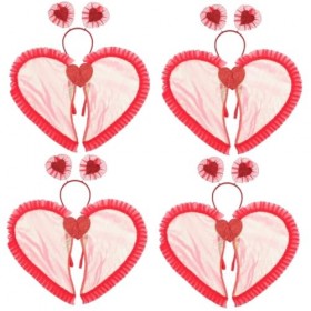 Abaodam 4 Ensembles Cadeau DAnniversaire Tête Bébé Et Accessoires De Performance Papillon Jour Forme Fée Scène Paillettes Co