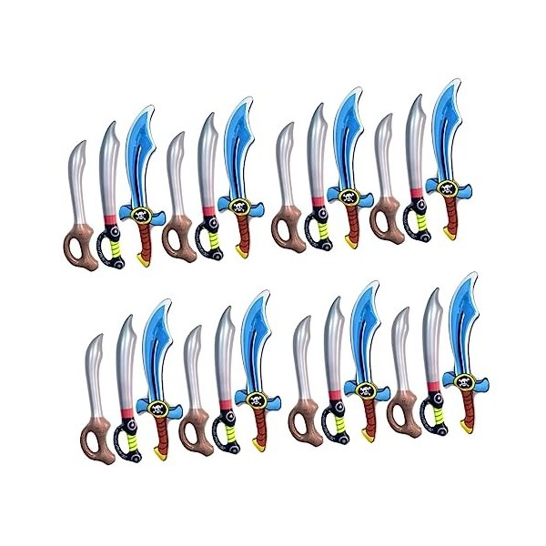 Toyvian 30 Pièces Ballons Pour Enfants Jouets Gonflables Pour Enfants Épées En Mousse Pour Enfants Gonflable Rayan Jouets Pou