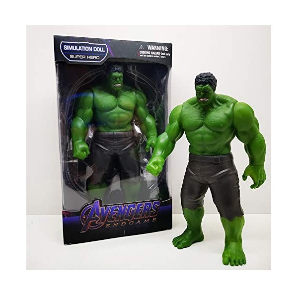Hilloly Figurine Hulk, Marvel Avengers Titan Hero Series Figurine Jouet  Hulk Blast Gear Deluxe - Figurine Hulk - 25 cm - Joue