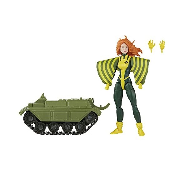 Marvel Hasbro Legends Series X-Men, Figurine de Collection Marvel’s Siryn de 15 cm avec 2 Accessoires et 1 pièce Build-a-Figu