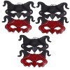 NUOBESTY 6 Pièces Diable Halloween Accessoires Tuba Adulte Bête Costume Effrayant Cosplay Demi Diable Costume Pour Hommes Dia