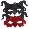 NUOBESTY 6 Pièces Diable Halloween Accessoires Tuba Adulte Bête Costume Effrayant Cosplay Demi Diable Costume Pour Hommes Dia