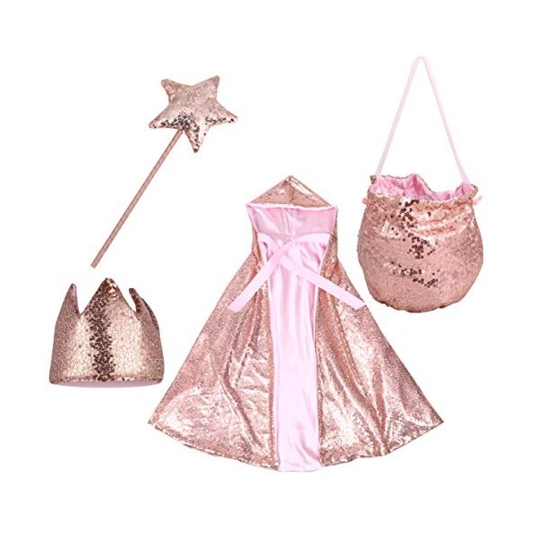 VALICLUD 1 Ensemble à Main Robe à Capuche/Pour Fée Nylon Filles Accessoire Accessoires Noël Performance Burnoose Enfants Fill