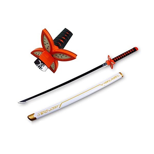 CClz Couteau Woodenkife Sword Arme Katana Arme Sword Accessoire, Samurai Sword Arme Accessoires Anime Ninja Épée Jouet, Épées