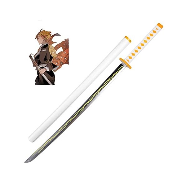 YPDHUA Pu Mousse Samouraï Saburai Sword Japonais Katana Armes Toy Blade Pour Les Amateurs DAnime, Cosplay Accessoires Jouets