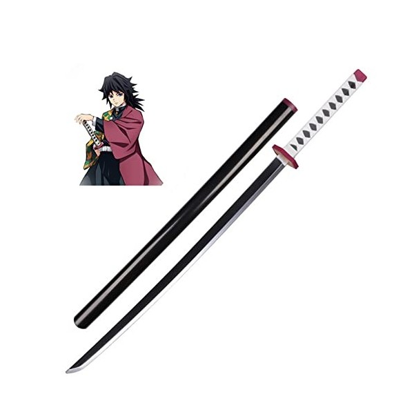 YPDHUA Pu Mousse Samouraï Saburai Sword Japonais Katana Armes Toy Blade Pour Les Amateurs DAnime, Cosplay Accessoires Jouets