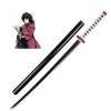 YPDHUA Pu Mousse Samouraï Saburai Sword Japonais Katana Armes Toy Blade Pour Les Amateurs DAnime, Cosplay Accessoires Jouets