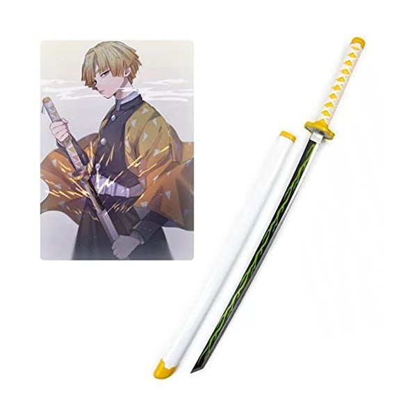 YAO TIAN Épée de Samouraï En Bois Accessoire DArme Japonaise Enfants Jouets Cosplay Katana Épée Pour Les Amoureux de LAnime