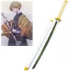 YAO TIAN Épée de Samouraï En Bois Accessoire DArme Japonaise Enfants Jouets Cosplay Katana Épée Pour Les Amoureux de LAnime