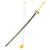 HASMI Modèle DArme Katana, Lame de Tueur de Démons, Épée En Bois de Jouet de Samouraï de 80/104Cm Pour Enfants, Accessoires 