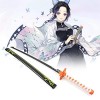 PICFEA Samurai Épée Anime Demon Slayer Ninja Épée Exquisite Modèle Lame Bambou Jouets Katana pour Enfants Fans dAnime Épée C