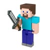 Minecraft - Figurine Creeper - Articulée - 1 Accessoire et 1 Pièce pour Fabriquer un Portail Inclus - Cadeau dès 6 ans, HFC33