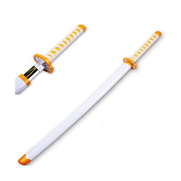 NIANXINN Anime Samurai Sword Slayer Lame Avec Fourreau 80/104Cm Katana Arme Jouet Accessoires Cosplay Arts Martiaux Entraînem