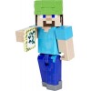 Minecraft - Figurine Creeper - Articulée - 1 Accessoire et 1 Pièce pour Fabriquer un Portail Inclus - Cadeau dès 6 ans, HFC33