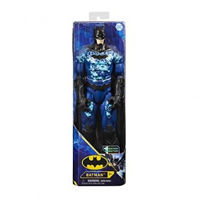 dc comics Batman 12-inch Bat-Tech Tactical Action Figure Blue Suit , for Kids Aged 3 and up