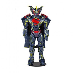 McFarlane TM15173 DC Multiverse Figurine Superman Energized Unchained Armor Gold Label à Collectionner, Multicolore