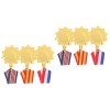 Happyyami 12 Pcs Vétéran Médaille Crête Jouet Party Favours Memorial Medal Party Accessoire De Jeu Délicate Épinglette Broche