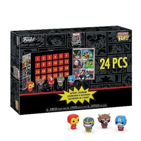 Funko Advent Calendar: Marvel 24pc - Iron Man - Pocket Pop! - Marvel Comics - 24 Days Of Surprise - Collectable Vinyl Mini 