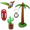 0207VP9CZ70 DÉGUISEMENT Costume Robe GONFLABLES en 5 Cactus - Flottant - Horloge - Perroquet - Palmier Disponible en Multiple