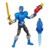 Power Rangers Beast Morphers - Figurine Ranger Bleu Beast-X - 15 cm