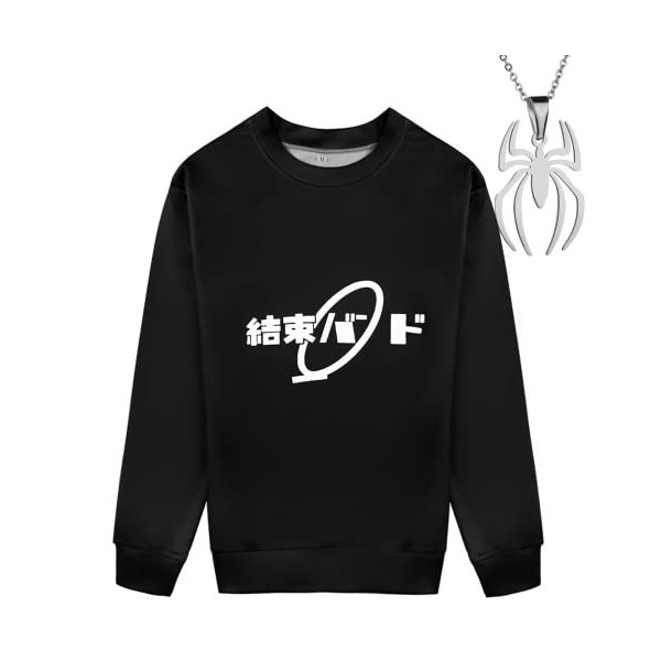 Anime Cosplay Vêtements BOCCHI THE ROCK Costumes Unisexe Adulte Avec Accessoire Collier T-Shirt Convient pour Les Jeux De Scè