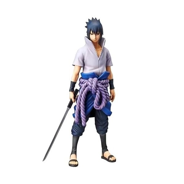 IQEPXTGO Anime Heroes Figurine - Uchiha Sasuke - Figurine Sasuke 29 cm - Multicolore