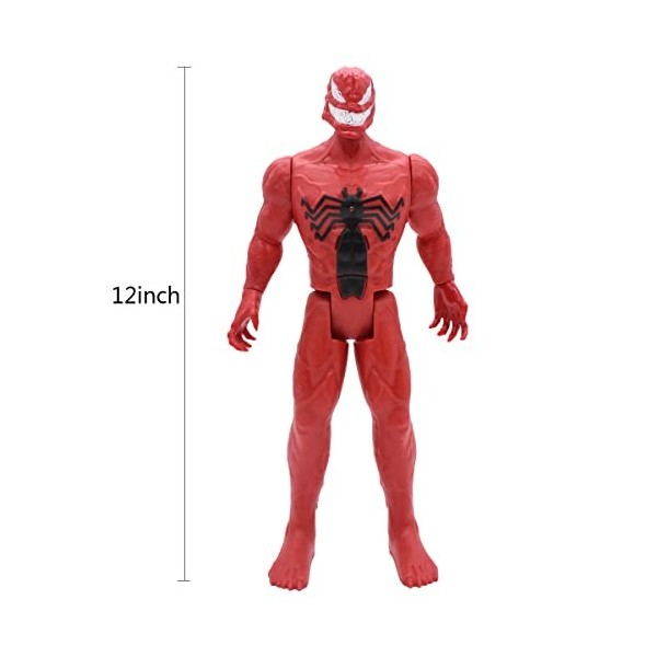 Figurine Venin AnimeFigurine daction Anime Titan Hero Series Anime à léchelle de 30,5 cm, Jouet pour Enfants à partir de 4 