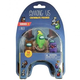 Among Us Lot de 3 figurines Crewmate lot de 3 