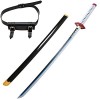 Tomioka Giyuu Épée De Samouraï Cosplay Katana Demon Slayer 104cm Épée De Anime Katana Sabre Japonais en Bois Epée Ninja pour 