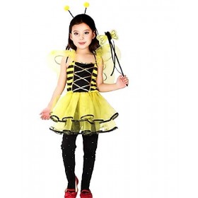 Costume dabeille - apina - déguisement - halloween - carnaval - filles - taille m - 5-7 ans - idée cadeau pour Noël et anniv