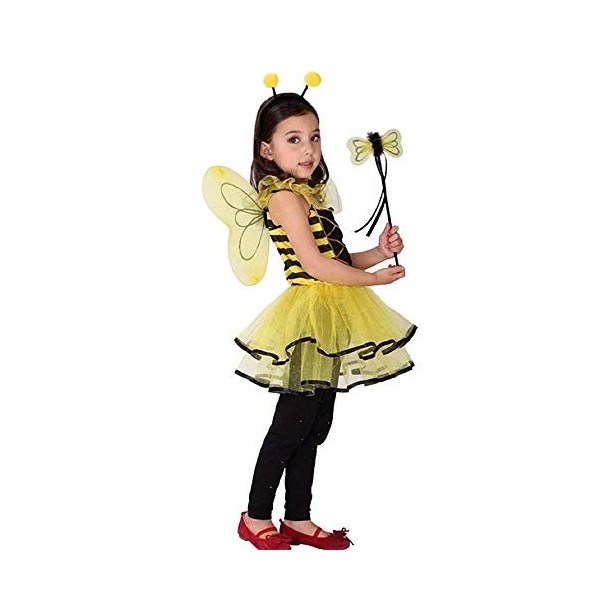 Costume dabeille - apina - déguisement - halloween - carnaval - filles - taille m - 5-7 ans - idée cadeau pour Noël et anniv