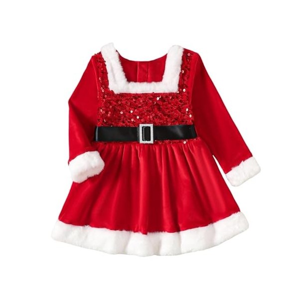 Yavion Mon 1er Noel Deguisement Garcon 6 Ans Tenue De Foot Robe De Noel Enfant Fille DéGuisement Enfant Fille Déguisement Sor