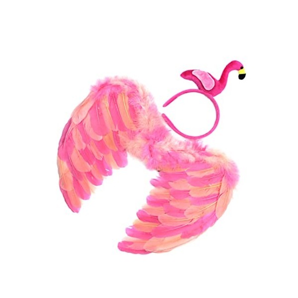 Toyvian 2 Pièces Tenues Pour Filles Tenue Pour Filles Costumes Pour Filles Fille Vêtements Robe Pour Filles Cosplay Aile Enfa