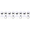 minkissy 12 Pcs Officier Navy Party Supplies Mini CaptainS Naval Cap Enfants Chapeaux Et Bandes Robe Yacht Bateau Enfants Ce