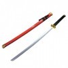 CABINE Slayer Cosplay Katanas Japonais, Accessoires DArmes En Bois Épée, Accessoires de Rôle, 100 Cm À La Main 100 Cm