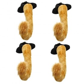 Toyvian 4 Pièces Accessoires De Queue DAnimal Gants Pour Enfants Tenues Pour Enfants Vêtements Cosplay Queue DAnimal Access