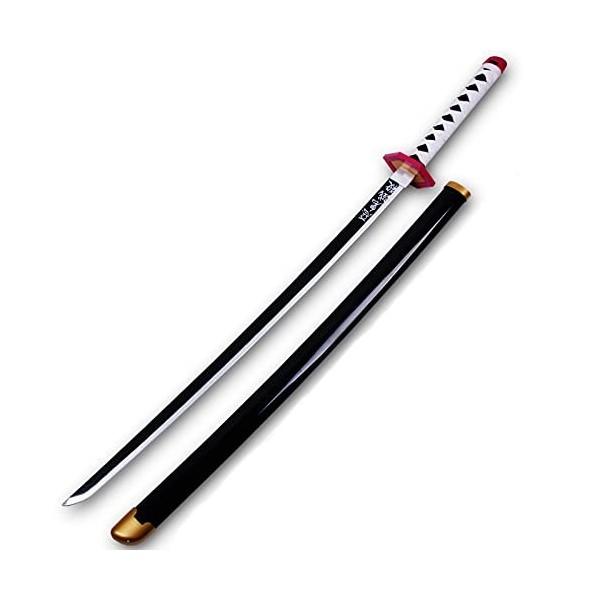 Swords pour Anime Fans,Accessoire Fait à la Main en Bois,Katana Sword,Objets de Collection,Katana pour Accessoires de Cosplay