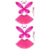 jojofuny 4 Ensembles Tutu Costume Maquillage Fille Cadeaux Halloween Noël Carnaval Anniversaire Bandeau Cosplay Jupe De Fées 