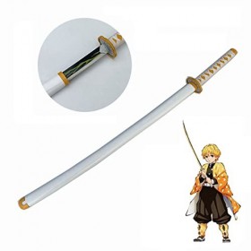Épée De Lame De Katanas De Lame De Tueur De Démon, Épée De Samouraï en Bois, Accessoire Darme Dépée De Ninja Danime, Jouet