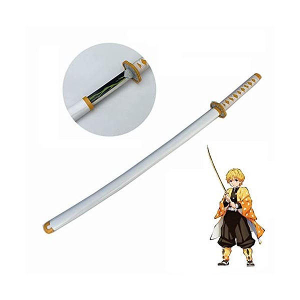 Épée De Lame De Katanas De Lame De Tueur De Démon, Épée De Samouraï en Bois, Accessoire Darme Dépée De Ninja Danime, Jouet