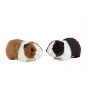 Jouet en Peluche Living Nature - Cochon dInde en Peluche avec Son, à l’unité 20 cm 