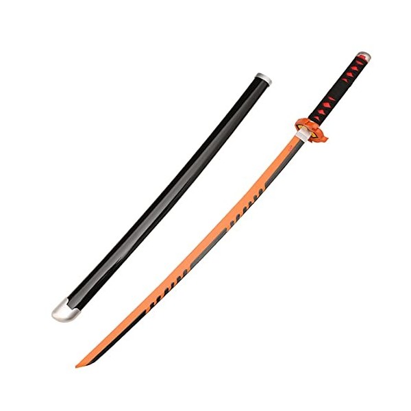 Swords pour Anime Fans,Katana Sword,Objets de Collection,Katana pour Accessoires de Cosplay Jouets Anime samouraï,Accessoire 