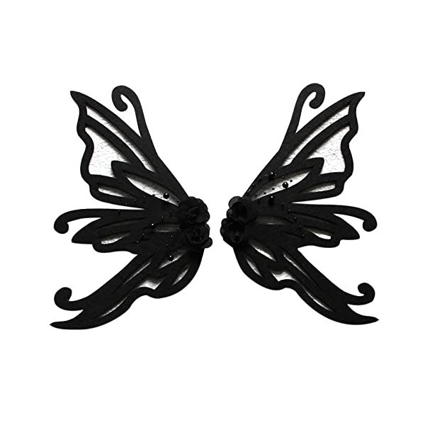 5 Pcs Arc à Cheveux Papillon | Pinces à Cheveux Papillon pour Costume dhalloween | Grand Papillon Cheveux Accessoires de dég